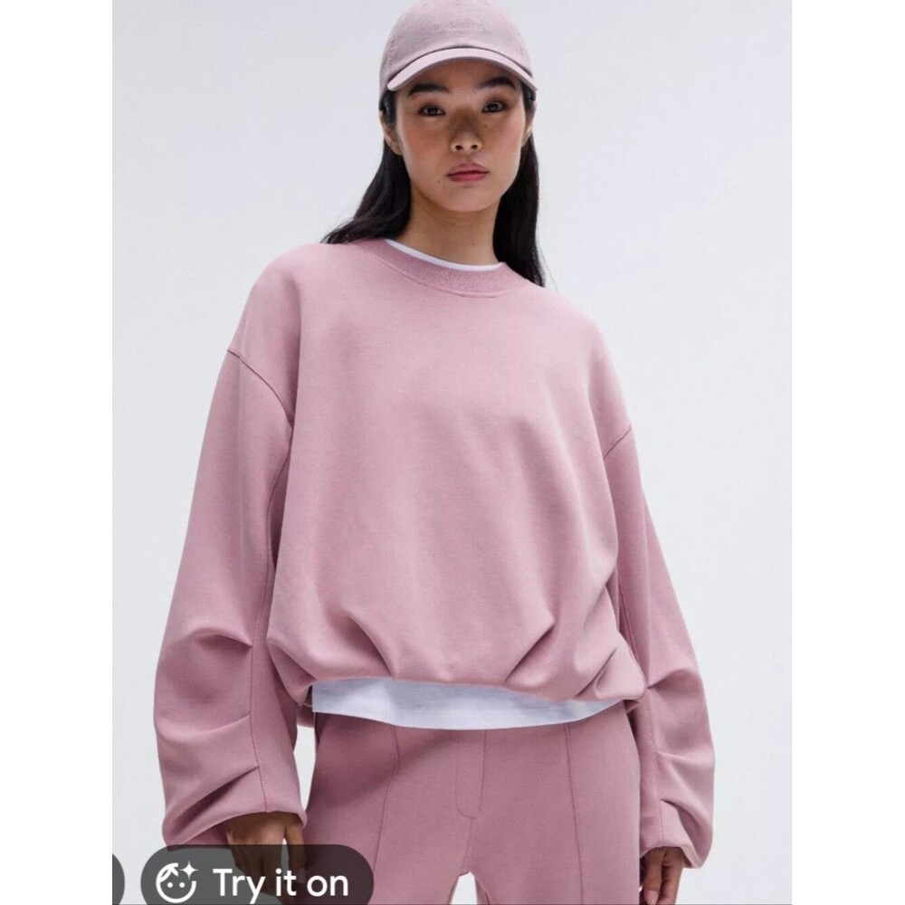 Lululemon Softstreme Voluminous-Sleeve Pullover Size Large Read Description